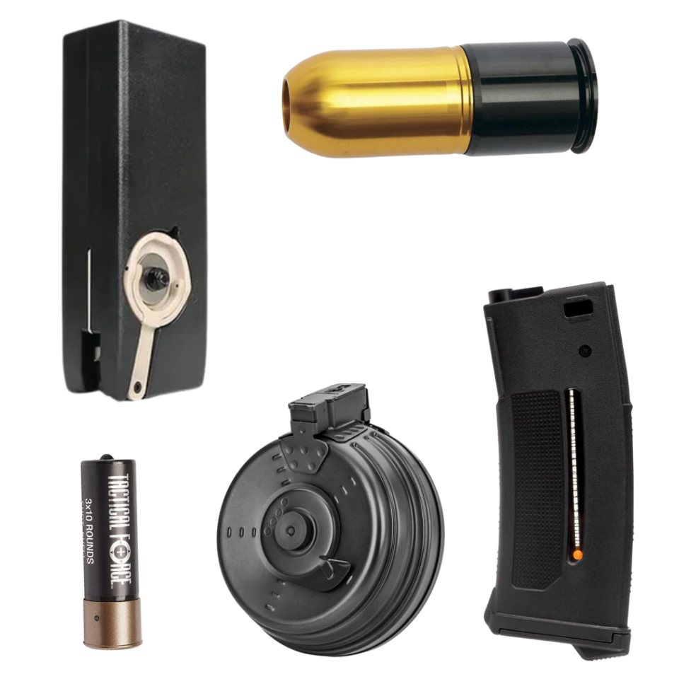 AGP Replacement Magazine For Game Face Voodoo Airsoft Shotgun