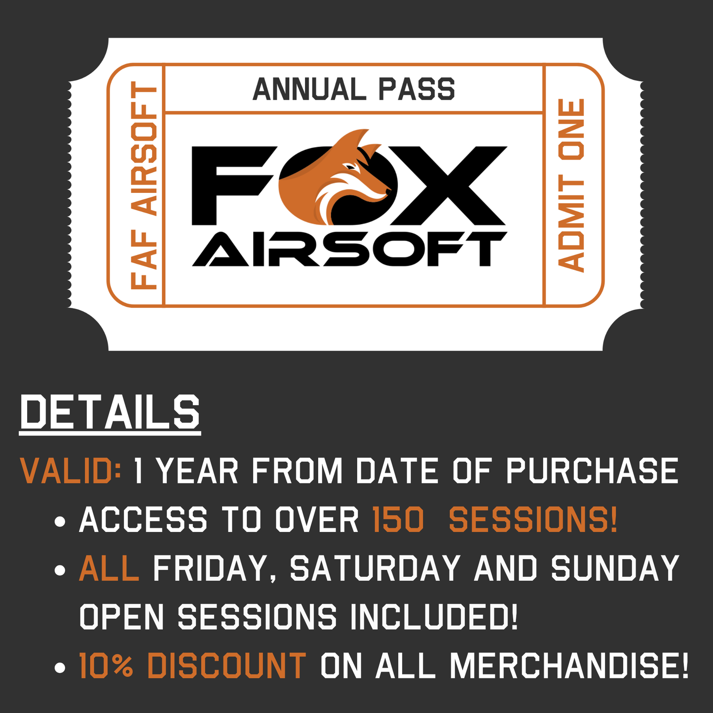 Field Tickets, Passes, And Parties