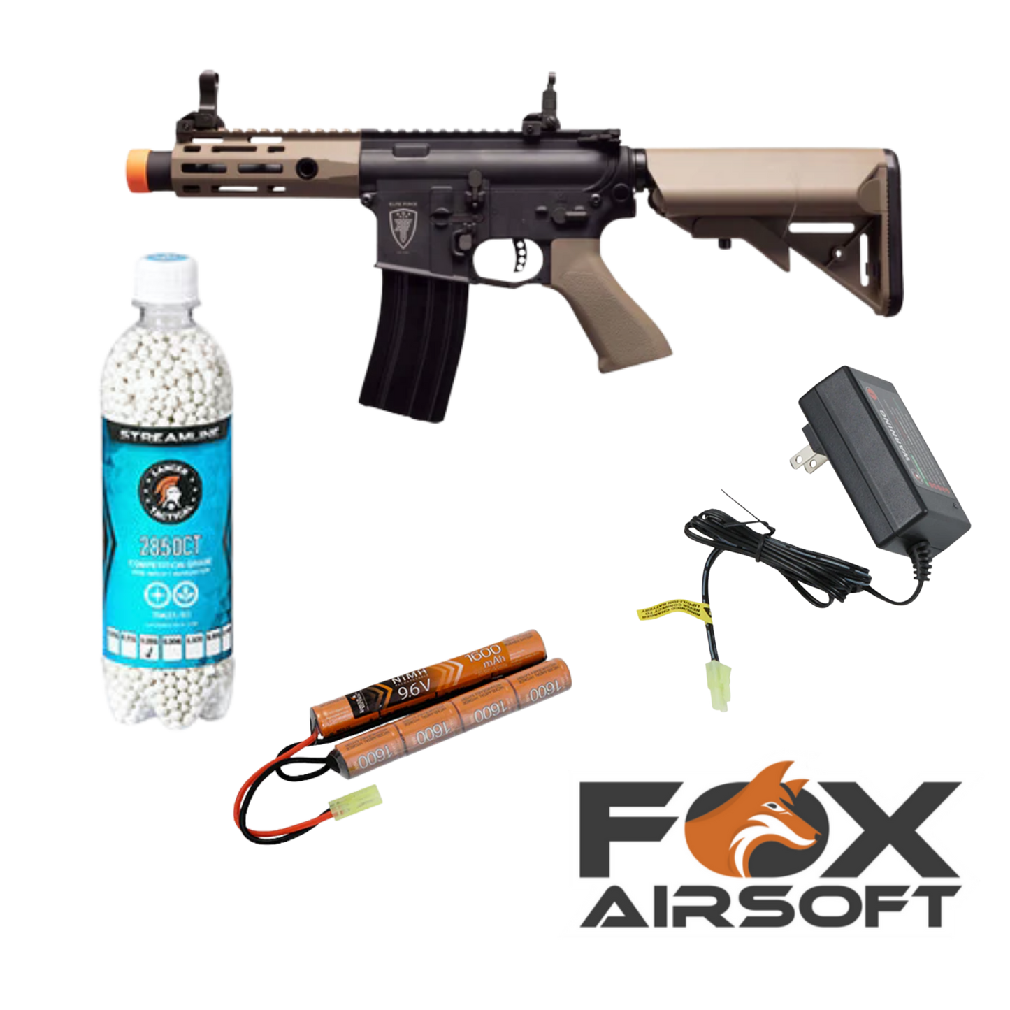 Elite Force M4 CQCX w/ Eye Trace Airsoft Starter Kit