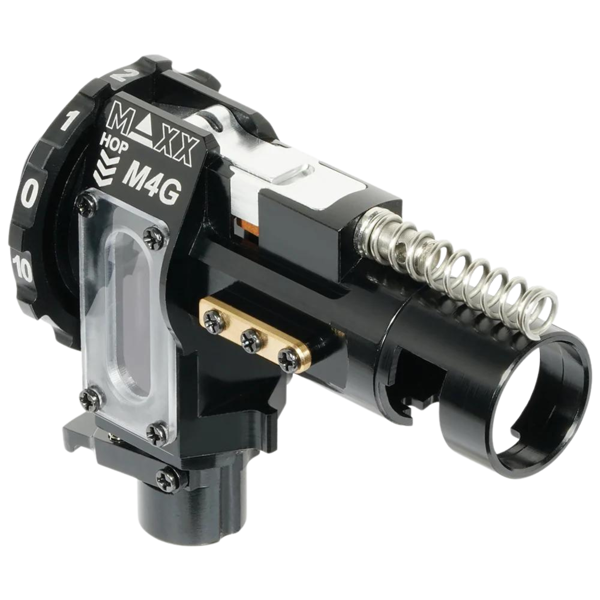 Maxx CNC Aluminum Hopup Chamber M4G (for Standard M4) – Fox Airsoft Maxx CNC Aluminum Hopup Chamber M4G (for Standard M4) – Fox Airsoft