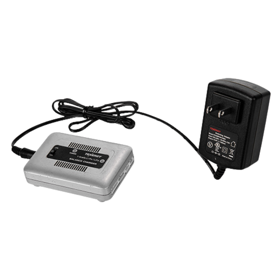 TENERGY 1-4 Cell Balance Charger for LIPO/LIFE/LIION Battery Packs