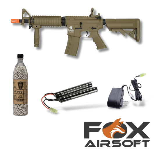 Lancer Tactical MK18 Mod 0 M4 Gen 2 Airsoft Starter Kit