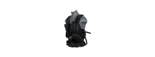 Lancer Tactical Cross Draw Vest for Airsoft