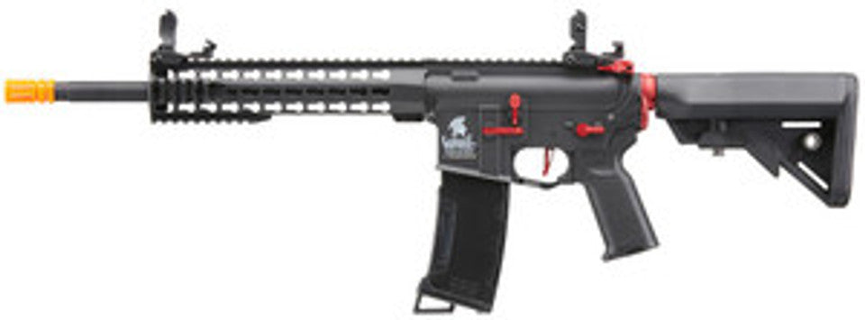 Lancer Tactical Gen 3 Keymod M4 10” Red/Black