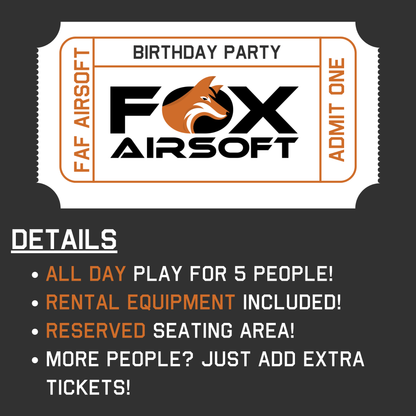 FAF Airsoft Field Ticket