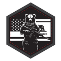 Bear Arms PVC Patch