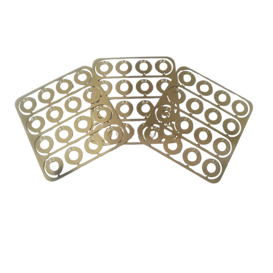 CNC Production Airsoft Gear Shim Set