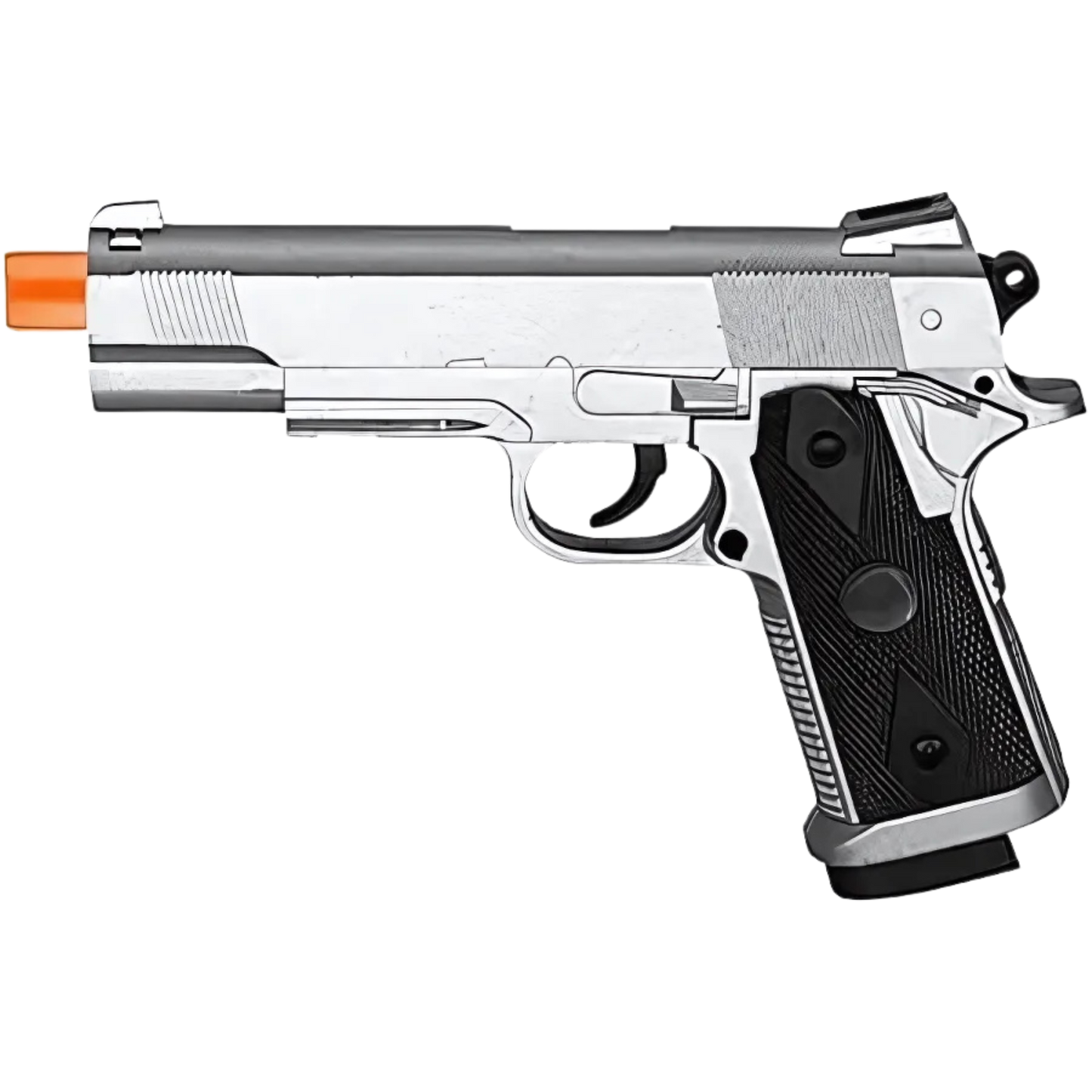 CYMA Metal M1911 Spring Pistol - Silver