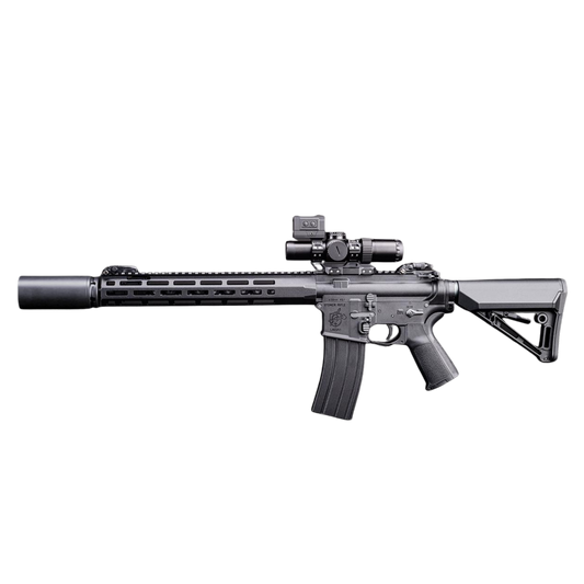 EMG x Knight's Armament KS-1 Airsoft AEG Rifle w/ Battery & Charger