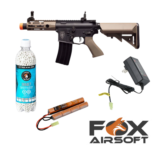 Elite Force M4 CQCX w/ Eye Trace Airsoft Starter Kit
