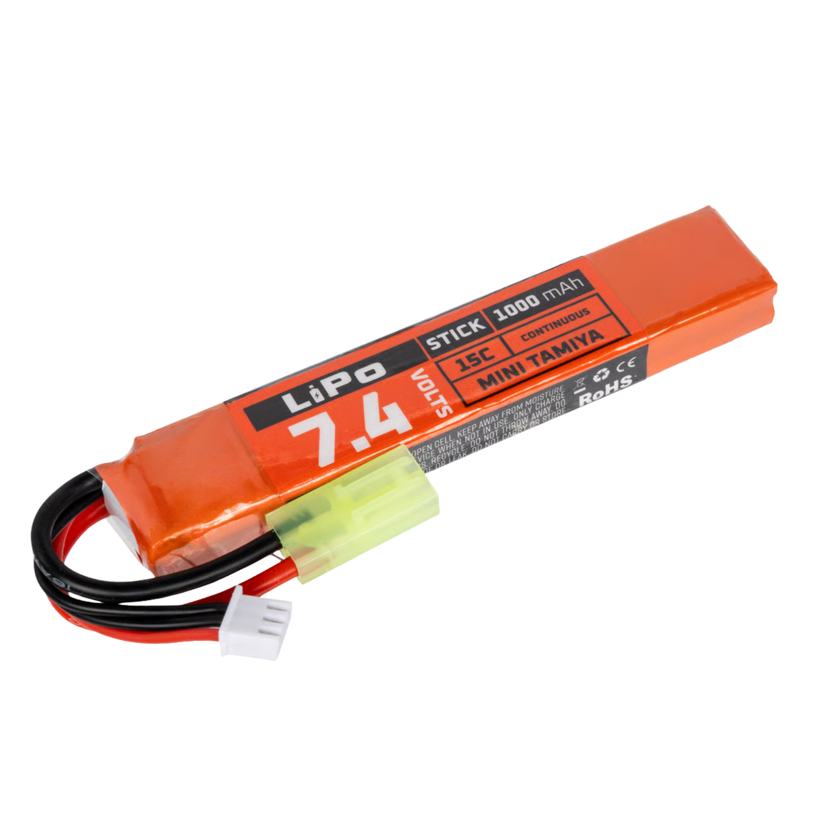 Hostile ENERGY - LiPo Battery 7.4V 1000mAh 15C Stick
