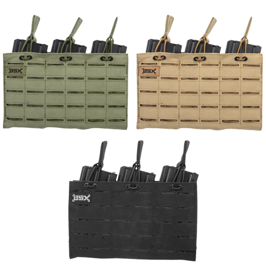 BSX Rifle Mag Pouch LC Triple