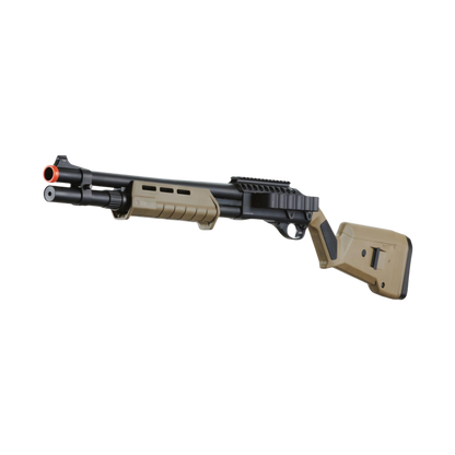 Golden Eagle Airsoft M870 MP M-LOK Style 3/6-Shot Pump Action Gas Shotgun