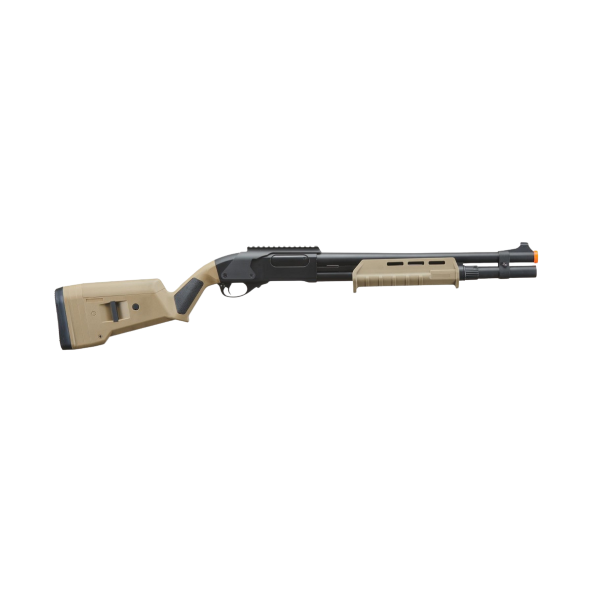 Golden Eagle Airsoft M870 MP M-LOK Style 3/6-Shot Pump Action Gas Shotgun
