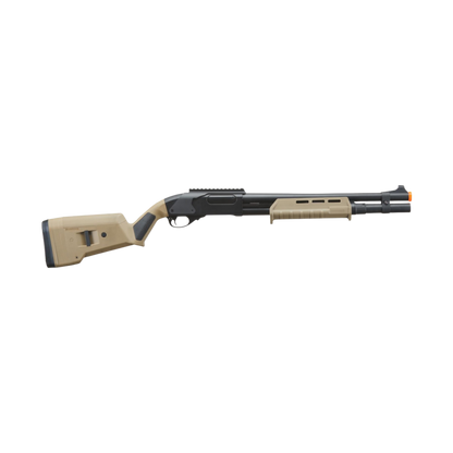 Golden Eagle Airsoft M870 MP M-LOK Style 3/6-Shot Pump Action Gas Shotgun