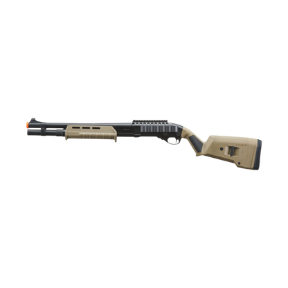 Golden Eagle Airsoft M870 MP M-LOK Style 3/6-Shot Pump Action Gas Shotgun