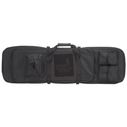 Lancer Tactical 1000D Nylon Polymer 38" Rifle Bag (Color: Black)