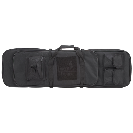 Lancer Tactical 1000D Nylon Polymer 38" Rifle Bag (Color: Black)