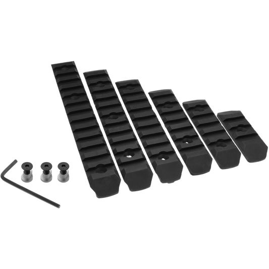 Atlas Custom Works 6 Piece KeyMod Polymer Picatinny Rail Set