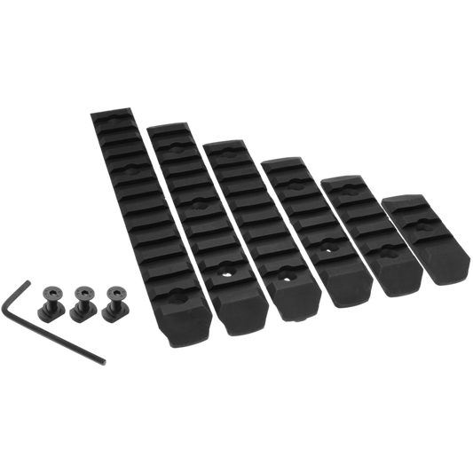 Atlas Custom Works 6 Piece M-LOK Polymer Picatinny Rail Set
