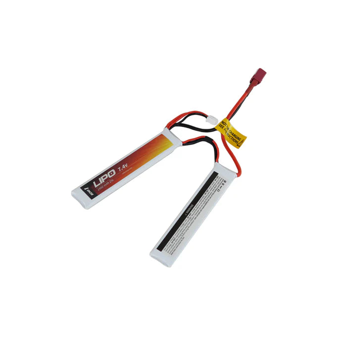 Echo1 7.4v 25C Tamiya 1450mAh LiPo Bi-Panel Battery