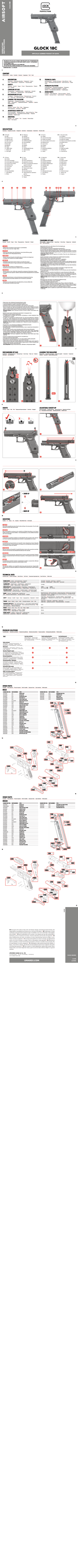 Elite Force Glock 18C Full Auto Airsoft Pistol