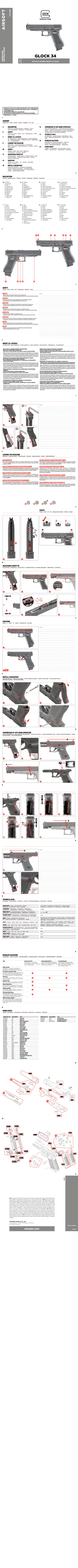 Elite Force Glock 34 Deluxe Co2 GBB