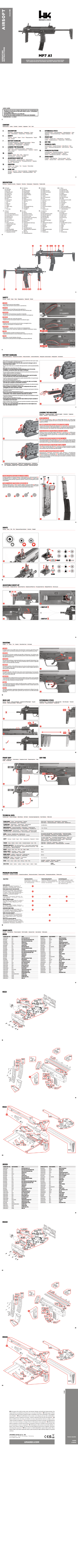 Elite Force H&K MP7 AEG Gen 2 VFC Airsoft Gun