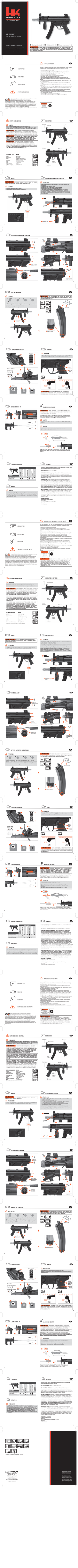 Elite Force H&K MP5K Airsoft Gun