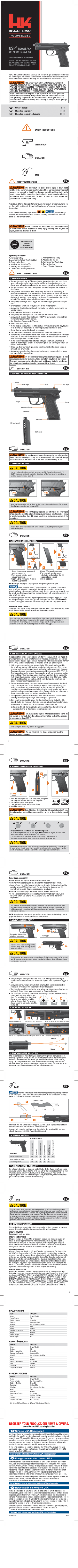 Elite Force H&K USP CO2 GBB Pistol