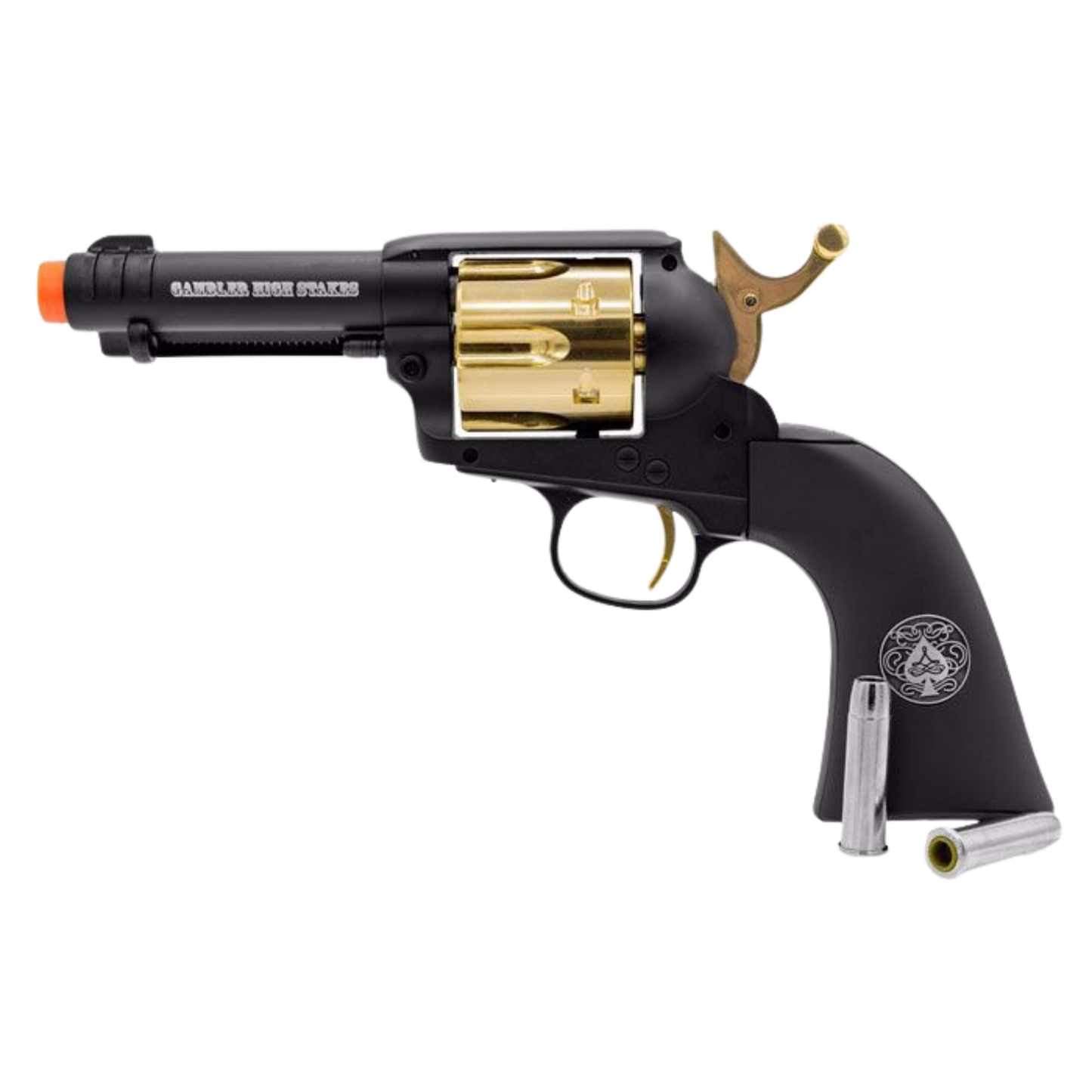 Elite Force Gambler High Stakes Limited Edition Gold Revolver