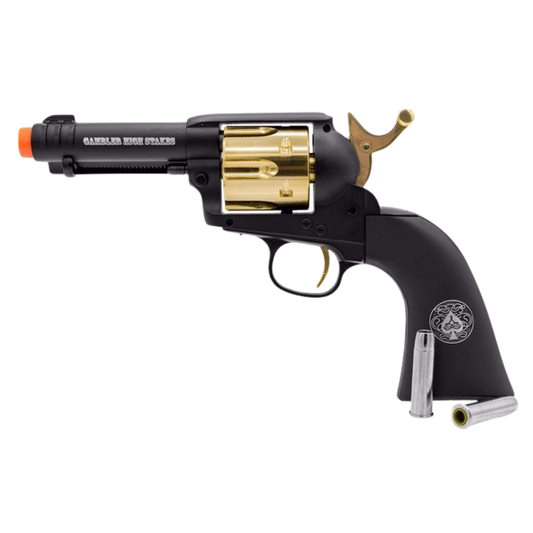 Elite Force Gambler High Stakes Limited Edition Gold Revolver