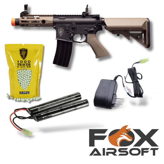 Elite Force M4 CQBX w/ Eye Trace Airsoft Starter Kit