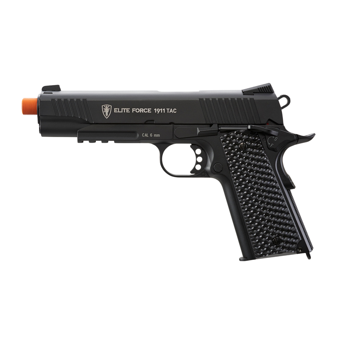 サプレッサー付きガスガン ブラック　18禁TACICAL ELITE USA1 Elite Force 1911 Tactical Airsoft Pistol – Fox Airsoft