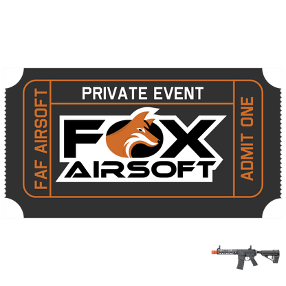 Private Airsoft Event Ticket