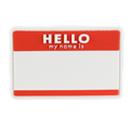 G-FORCE Hello My Name Is... PVC Morale Patch