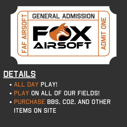 FAF Airsoft Field Ticket