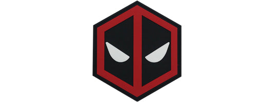 Hexagon PVC Patch Deadpool