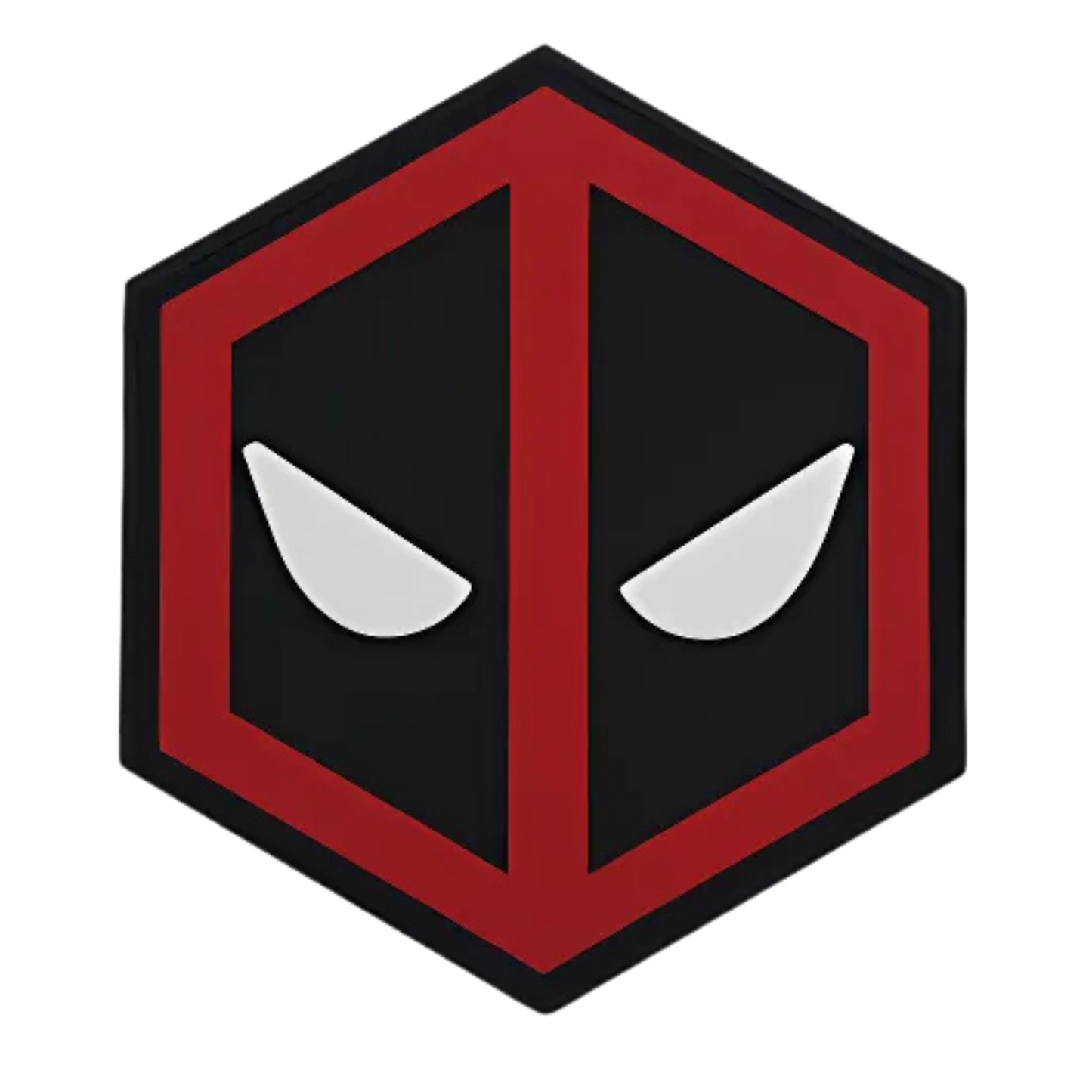 Hexagon PVC Patch Deadpool