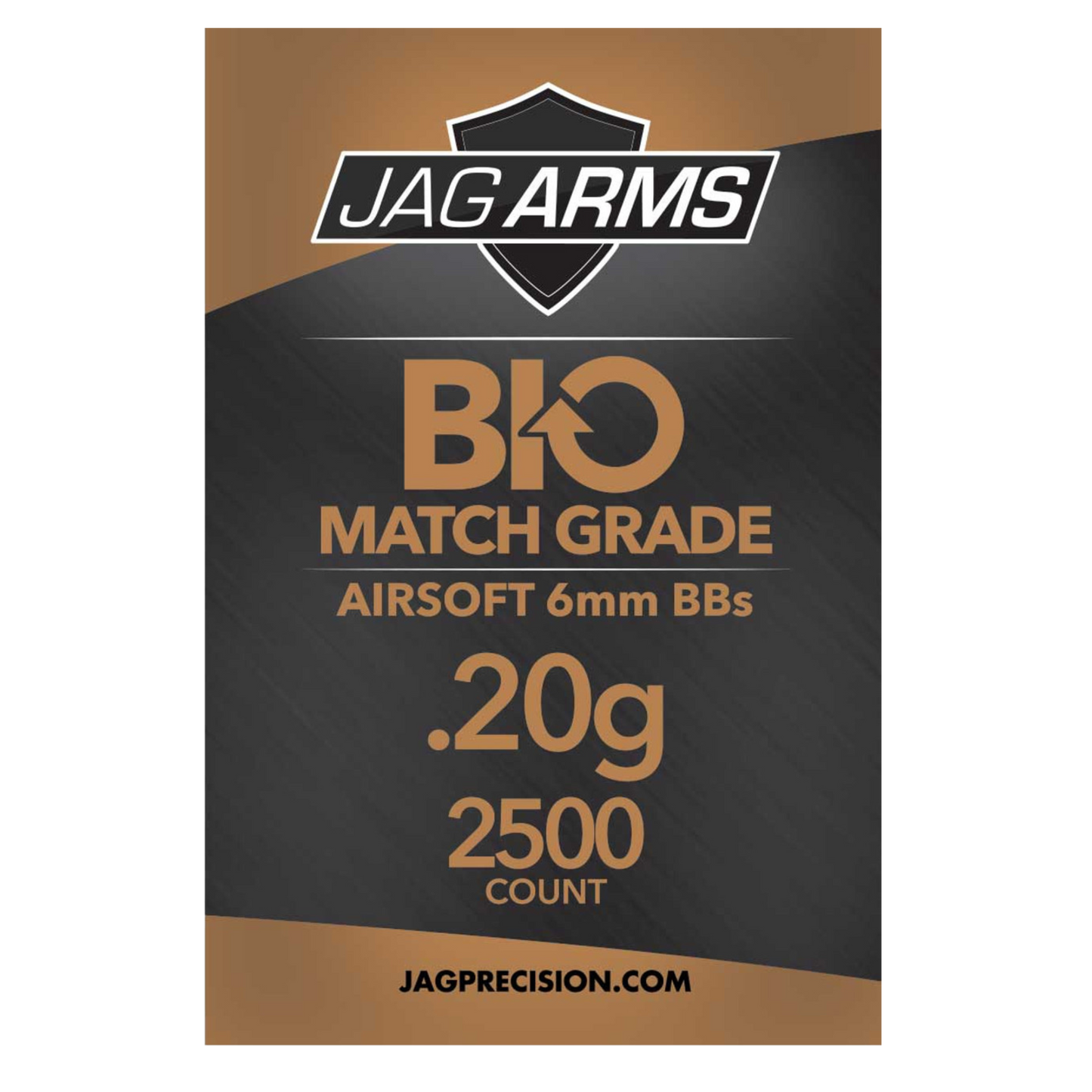 JAG Arms 2500 Round Biodegradable BBs Bottle