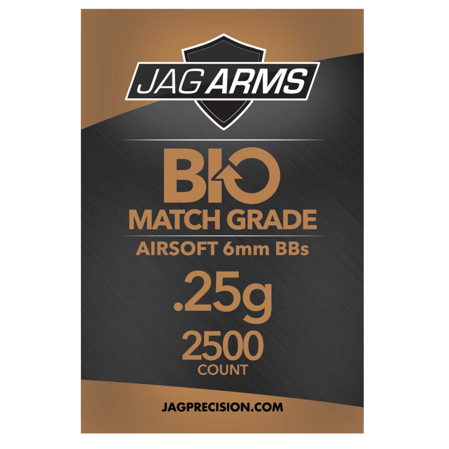 JAG Arms 2500 Round Biodegradable BBs Bottle