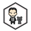 John Wick Companion PVC Patch