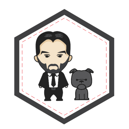 John Wick Companion PVC Patch