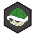 Koopa Green Shell PVC Patch