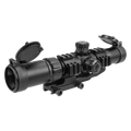 Lancer Tactical 1.5 - 4x Illuminated MIL Dot Rifle Scope