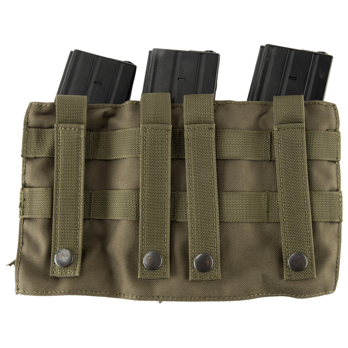 Lancer Tactical 1000D Nylon MOLLE 2-in-1 Triple M4/Pistol Mag Pouch