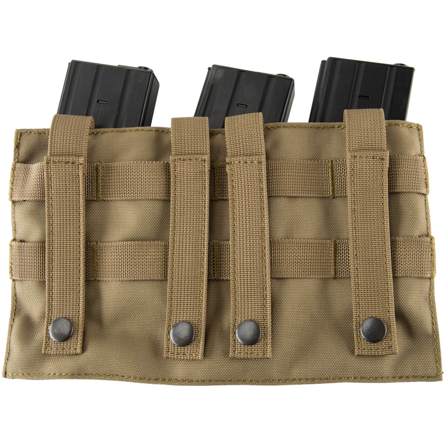 Lancer Tactical 1000D Nylon MOLLE 2-in-1 Triple M4/Pistol Mag Pouch