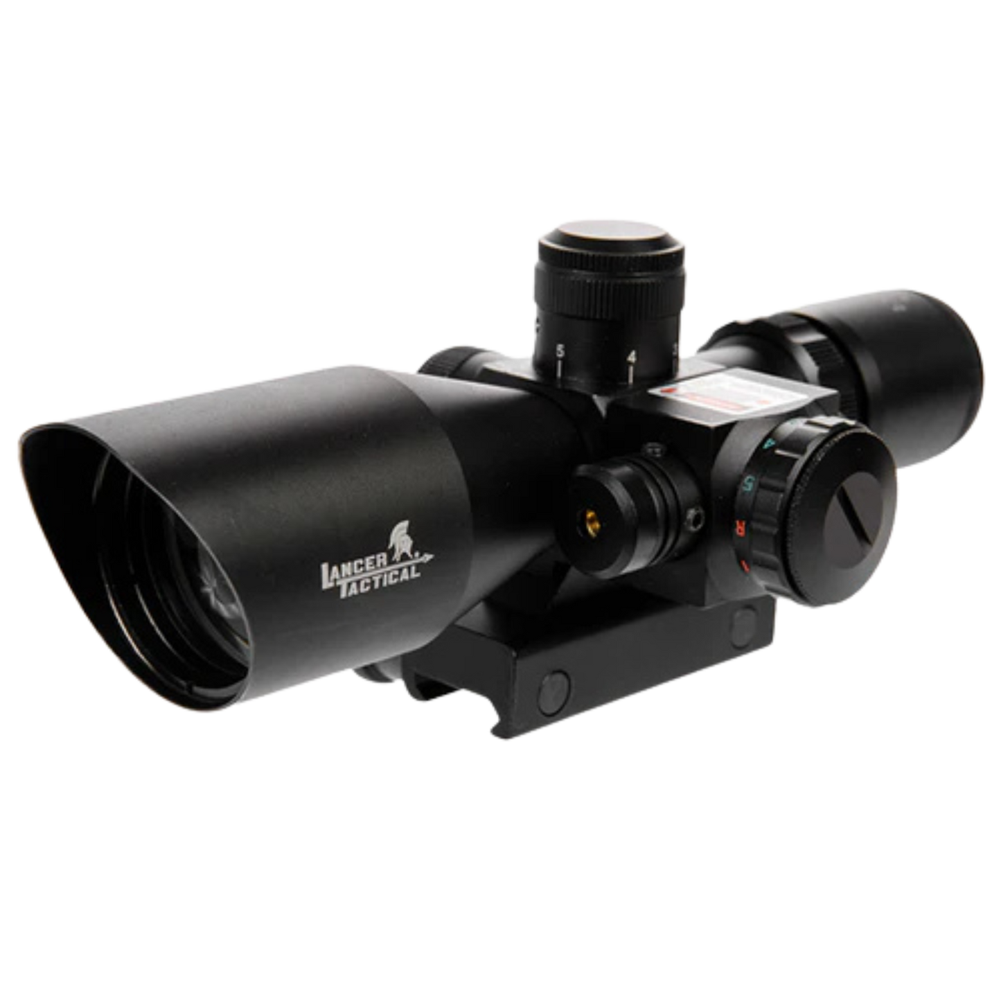 Lancer Tactical 2.5-10X40 Dual Illuminated Scope