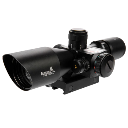 Lancer Tactical 2.5-10X40 Dual Illuminated Scope