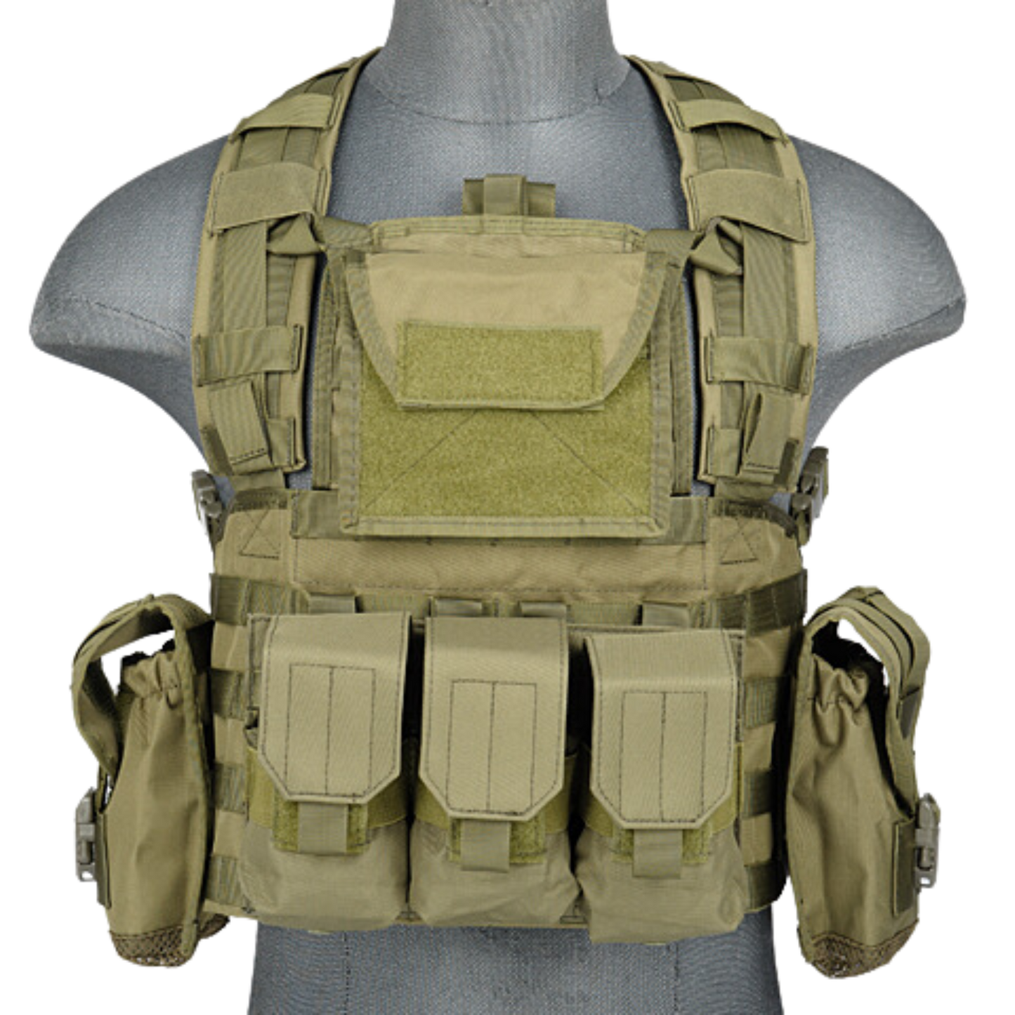 Lancer Tactical Modular Chest Rig w/ Hydration Slot